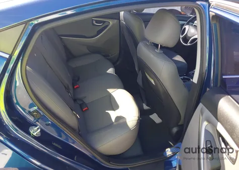 2016 Hyundai Elantra Limited from USA, damaged, VIN 5NPDH4AE9GH711740